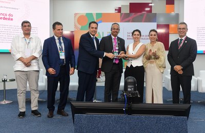 Banco do Nordeste recebe prêmio internacional por programa de apoio a startups
