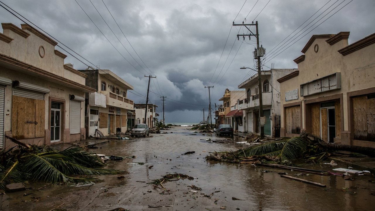 Furacão Rachel se intensifica para uma tempestade de categoria 3 na costa do Pacífico do México