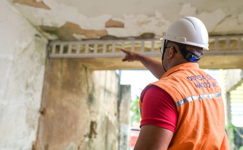 Saiba quais são os casos em que a Defesa Civil de Maceió recomenda demolição de imóveis