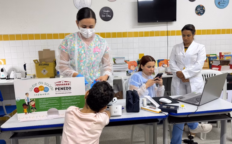 Clube da Saúde Infantil: Projeto inédito no Brasil atende crianças matriculadas em escolas da Prefeitura de Penedo
