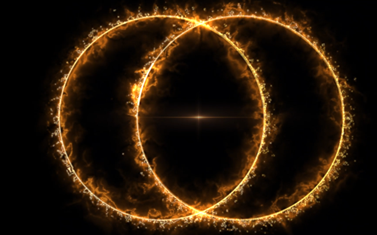 Astrônomos descobrem o círculo de rádio excêntrico mais distante e poderoso já registrado