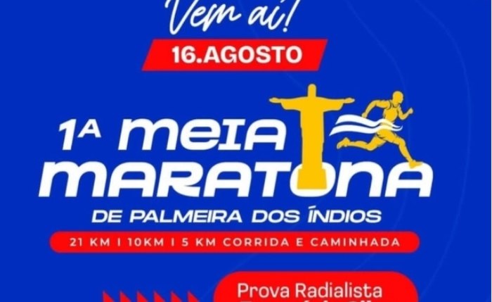 1ª meia maratona de Palmeira dos Índios