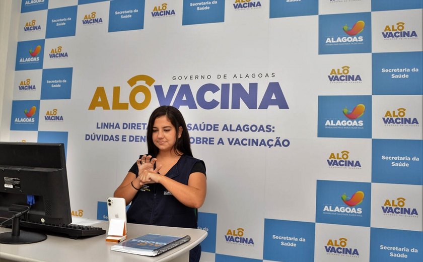 Alô Vacina atinge a marca de 5 mil atendimentos tirando dúvidas da população