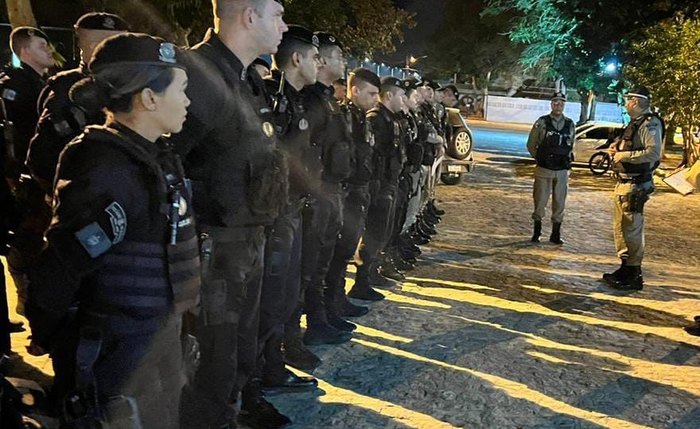 Polícia Militar empregou militares do 3° batalhão e a Polícia Civil atua com policiais da DEIC