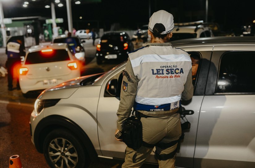 Detran amplia fiscalização e reduz em 36,87% o índice de alcoolemia nas abordagens da Lei Seca
