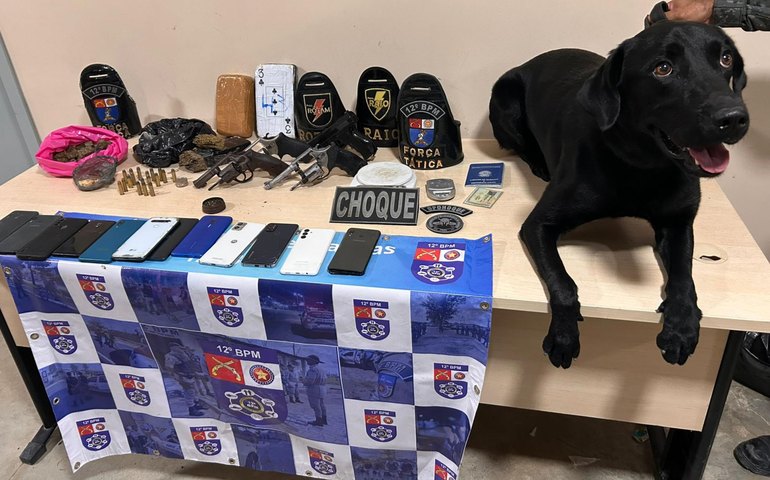 Polícia Militar  prende cinco pessoas envolvidas em crimes em Maceió