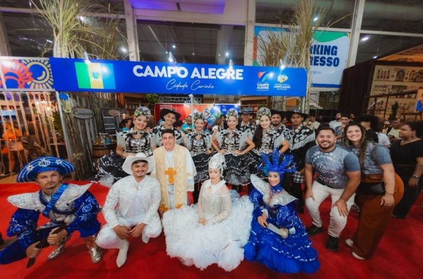 Junina Luar do Campo e violinista Luan Marques abrilhantam Campo Alegre na Feira dos Municípios