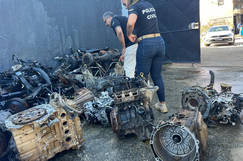 PC desmantela esquema de desmanches ilegais de veículos durante Operação Frigus
