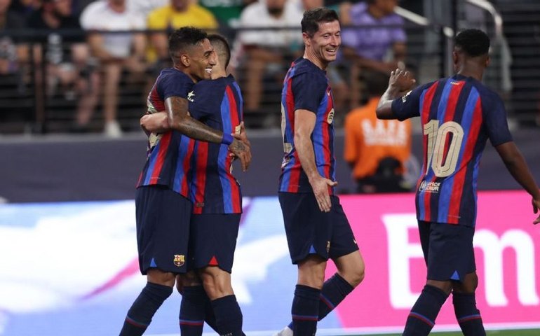 Barcelona bate Athletic Bilbao com gol de Raphinha e mantém vantagem no Espanhol
