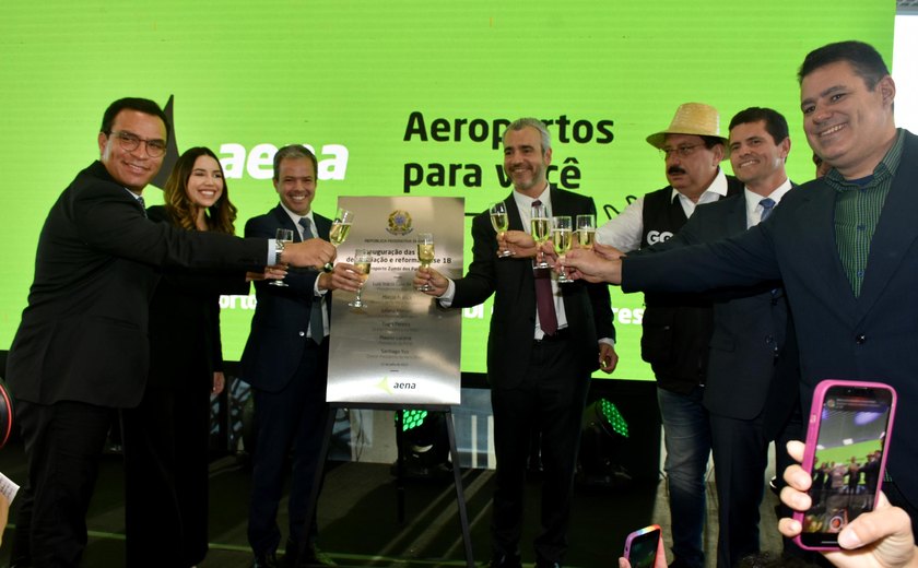Reforma aumenta a capacidade do aeroporto para receber aviões de grande porte