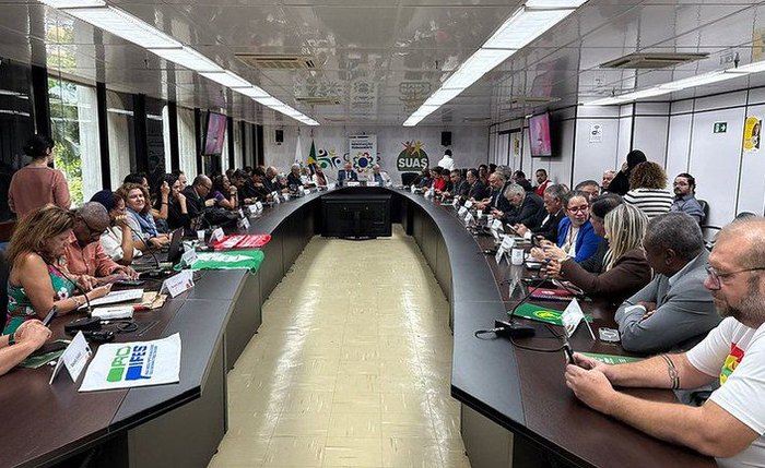 Governo e representantes do funcionalismo em reunião de Negociação Permanente Governo e representantes do funcionalismo em reunião de Negociação Permanente
