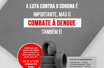 Semarh inicia campanha de recolhimento de pneus a partir de segunda-feira (1º)