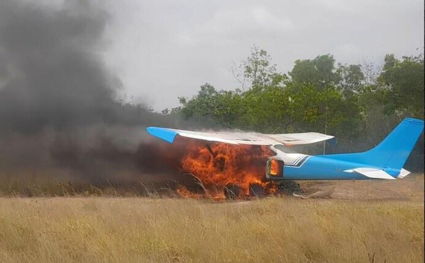 Megaoperação federal apreende 1 tonelada de minério ilegal da Terra Yanomami e destrói aeronave