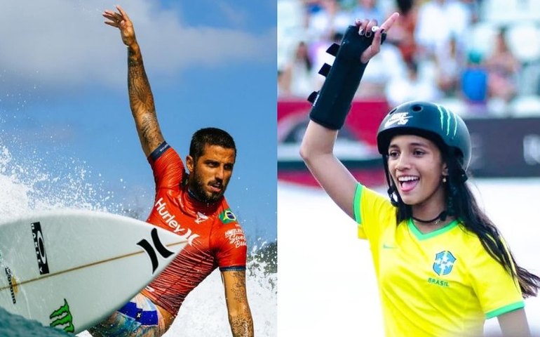 Filipe Toledo e Rayssa Leal: estrelas do esporte radical concorrem a Prêmio Laureus