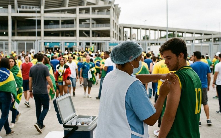Ministério da Saúde alerta sobre o risco de sarampo na Copa do Mundo