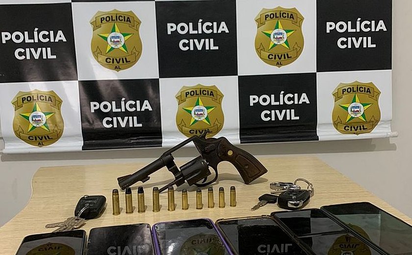 Polícia Civil autua jovem por porte ilegal de arma de fogo e receptação