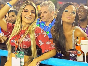 Hariany Almeida e Drika Marinho - Camarote Itaipava