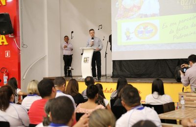 Lançamento da programação da Festa da Padroeira de Arapiraca reúne fiéis e imprensa 