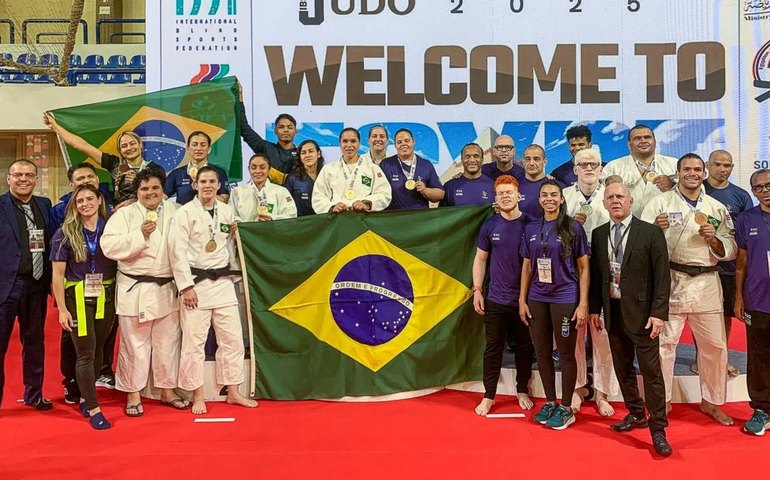 Brasil fecha Grand Prix de judô paralímpico da IBSA com título geral