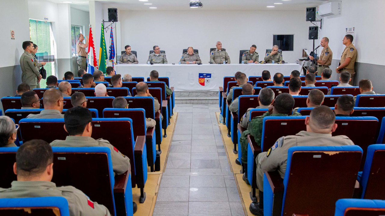 Polícia Militar promove aula inaugural do Curso de Vistoriador de Viaturas Militares