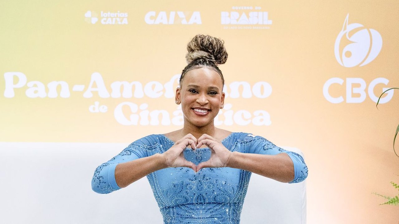 Rebeca Andrade volta às competições com ouro no Pan-Americano de ginástica artística
