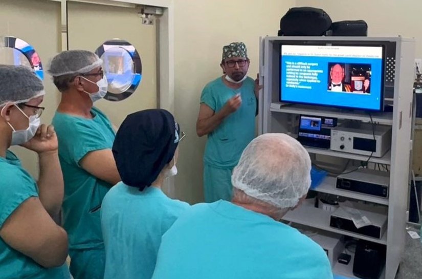HUPAA-Ufal realiza cirurgia para correção de malformação congênita rara