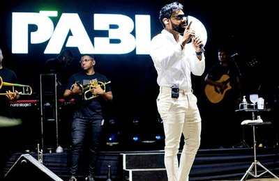 Cantor Pablo será a atração principal da festa em homenagem às mães e aos trabalhadores de Palmeira