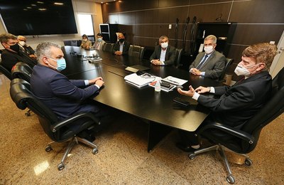 Presidente do TJAL recebe visita do secretário de Segurança Pública