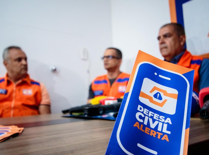 Em demonstração simultânea, Defesa Civil Alerta tem teste em Maceió e mais 3 municípios, neste sábado (14)