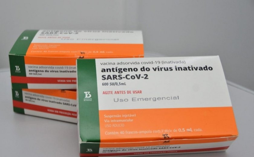 Alagoas já aplicou 150.805 doses das vacinas contra a Covid-19