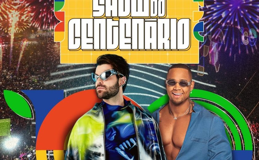 Festa do centenário terá shows de Alok e Leo Santana; artistas se apresentam no Lago da Perucaba