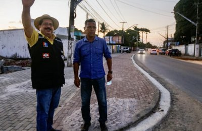 Obras da principal avenida de Rio Largo levará mais qualidade de vida à população