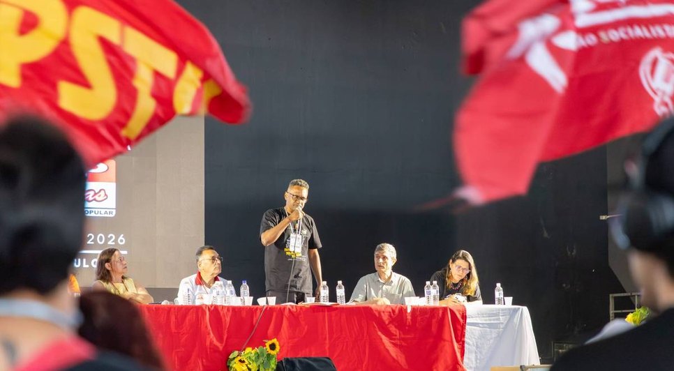 Hertz Dias, pré-candidato a presidencia pelo PSTU. Fonte: Internet