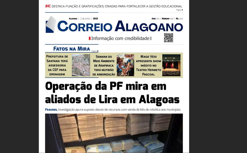 Operação da PF mira em aliados de Lira em Alagoas