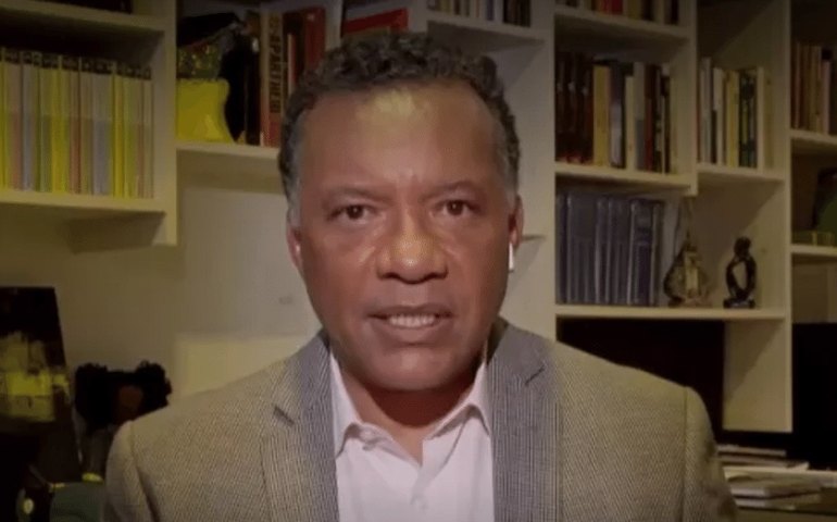 Heraldo Pereira se emociona em homenagem a Milton Gonçalves no &#8216;JN&#8217;