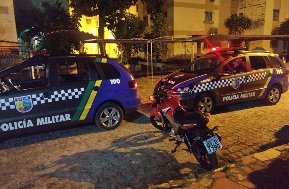 policia recupera carro / Foto: Foto: PM/SE