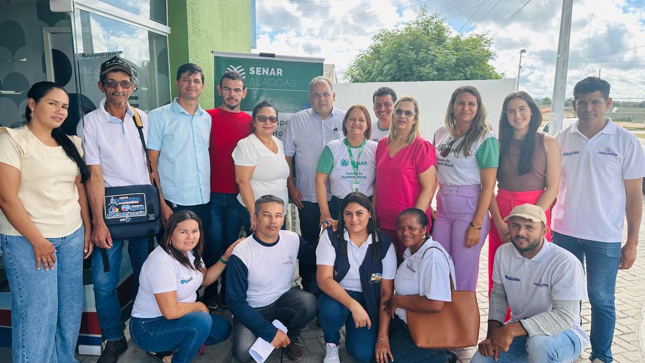 Sistema Faeal/Senar realiza primeira edição do Programa Saúde do Homem Rural em 2025