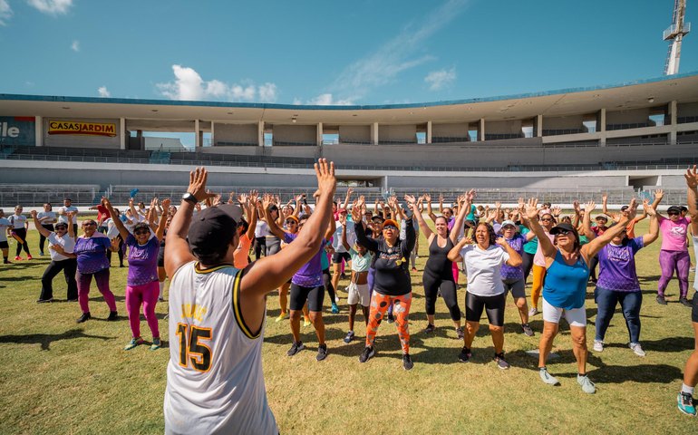 Esporte e Lazer prossegue programação especial do projeto “Lugar de Mulher é no Rei Pelé”