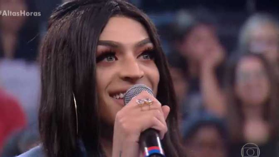 Com Pabllo Vittar, Altas Horas surpreende na madrugada.