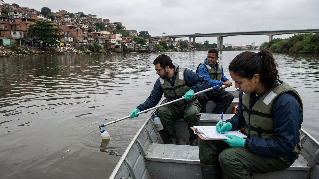 Pesquisa da Fiocruz detecta cocaína em rios do Rio de Janeiro