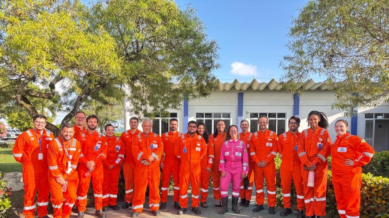 Equipe técnica do IMA realiza visita à empresa de estocagem de gás natural