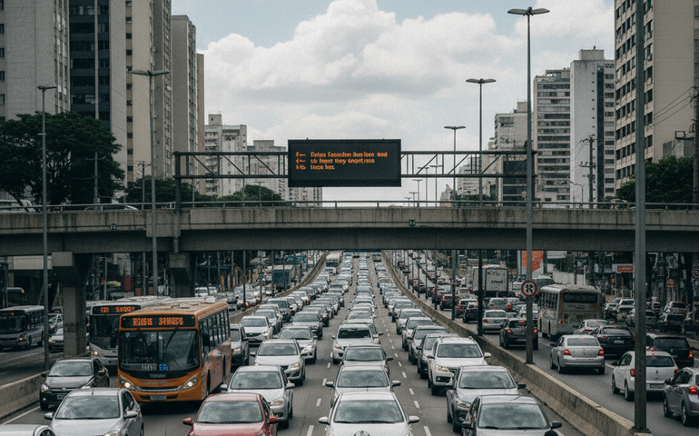 Rodízio de carros volta a valer em São Paulo a partir desta segunda-feira, 12