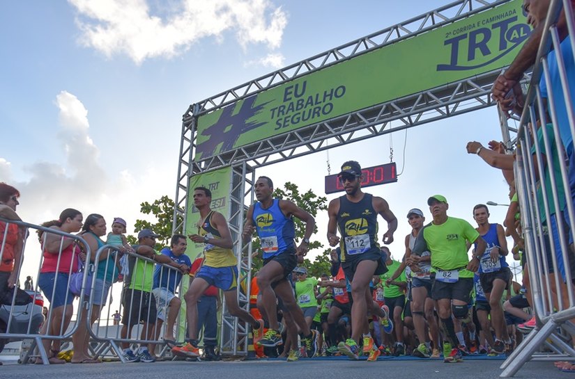 Inscrições abertas para a 3ª Corrida TRT/AL Trabalho Seguro