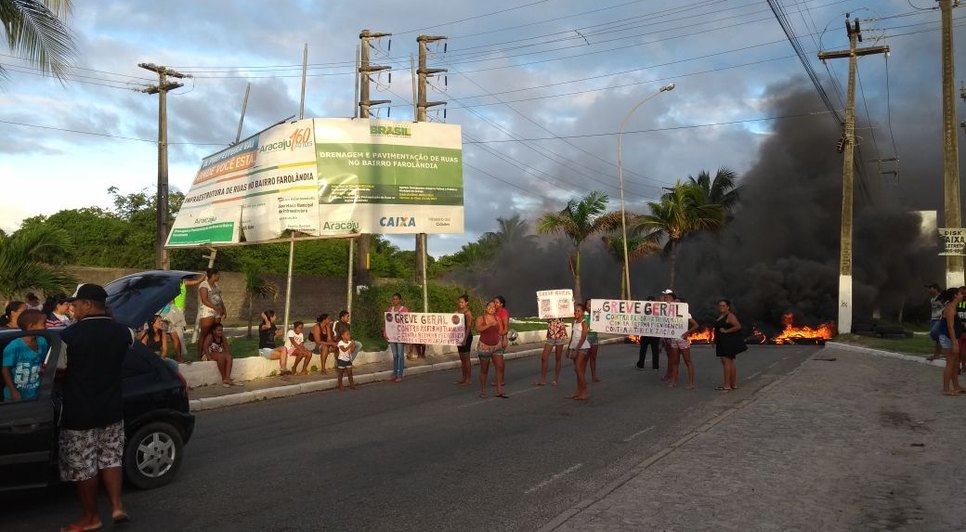 greve geral Marechal Rondon