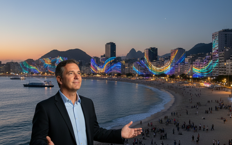 Vivi para contar: 'Sonho com um réveillon de luzes projetadas em todos os prédios da orla'