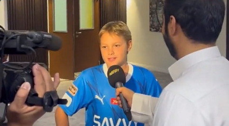 davi-lucca-filho-de-neymar-entrevista-em-ingles-21082023085046918 / Foto: Foto: Redes Sociais/ Reprodução