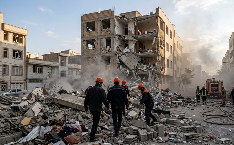 Ataques aéreos deixam ao menos 25 mortos em cidades do Irã