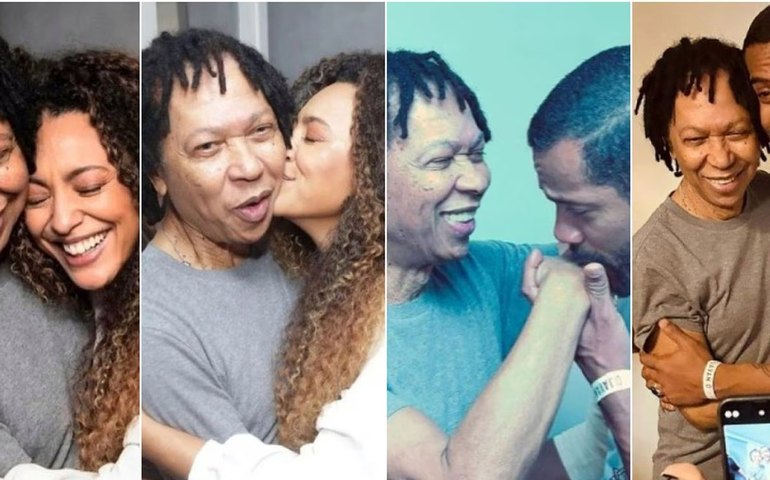 Djavan emociona protagonistas de 'Vai na Fé' em show no Rio: 'Vocês são o Brasil na televisão'