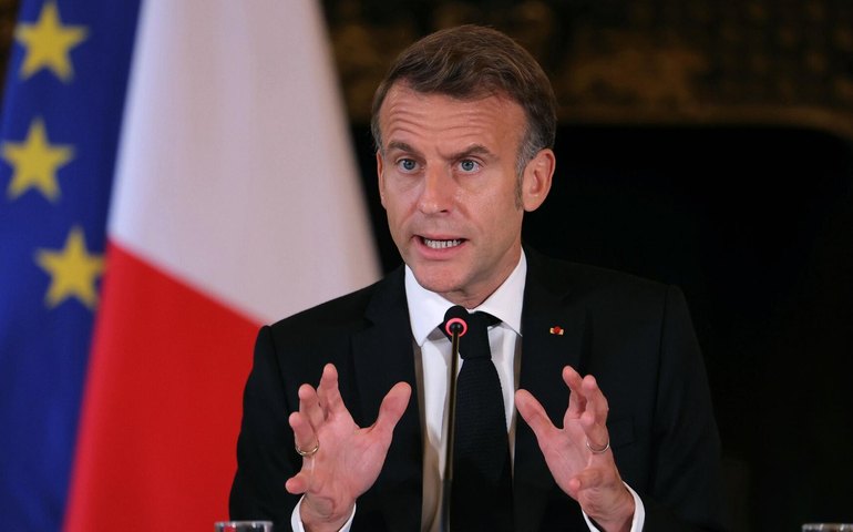 Garantias de segurança de Macron à Ucrânia são consideradas inviáveis sem apoio dos EUA, diz mídia francesa
