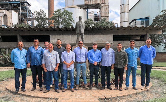 Visita técnica realizada por técnicos da Caeté a usinas de estados vizinhos